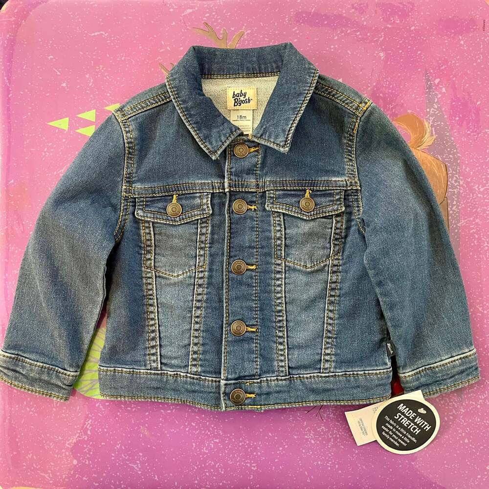 Baby B'gosh Stretch Denim Jean Jacket - 18 Months